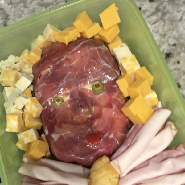 Flayed Man Cheese Ball