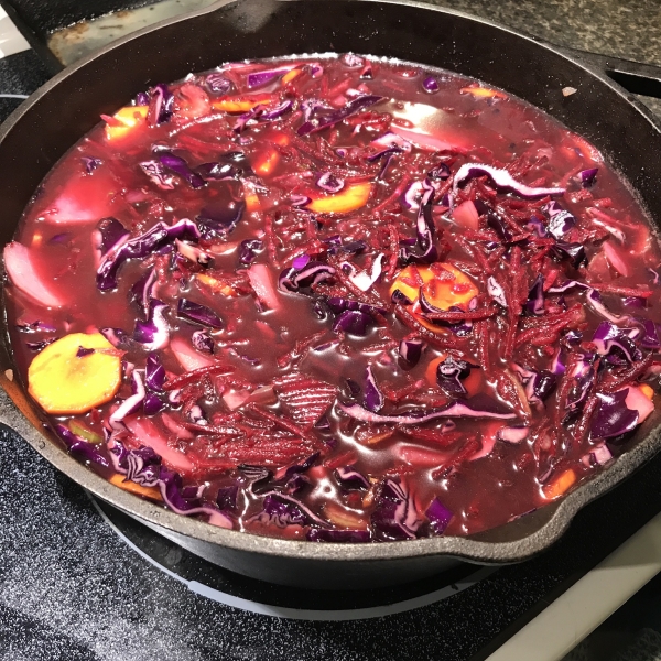 Russian Cabbage Borscht