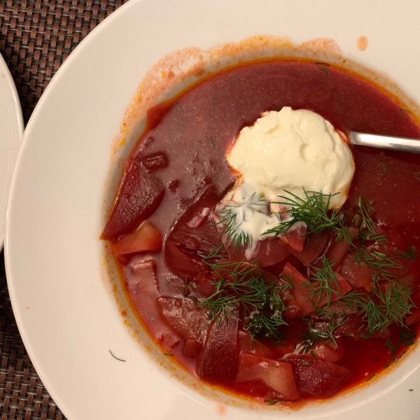 Russian Cabbage Borscht