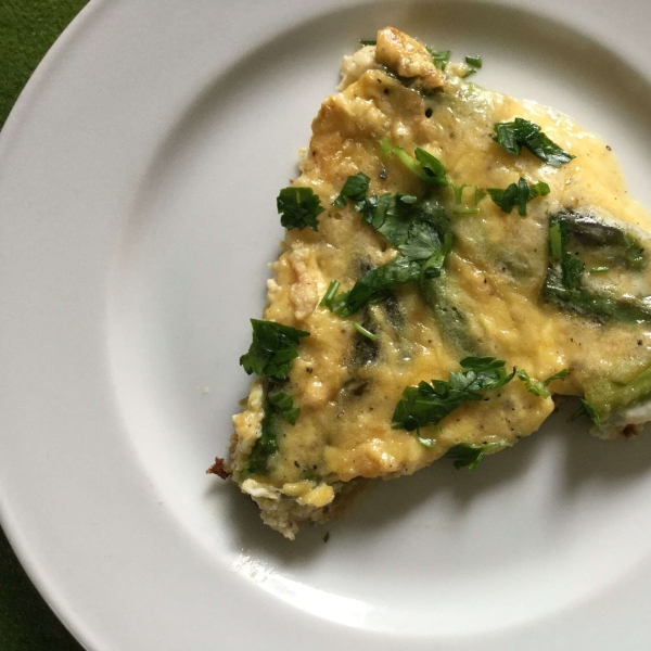 Easy Asparagus Frittata
