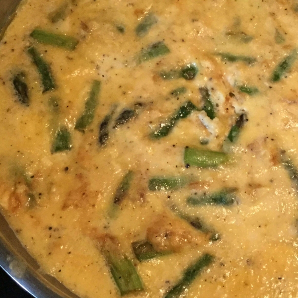 Easy Asparagus Frittata