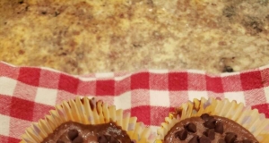 Mini Chocolate Cheesecakes with Graham Cracker Crust