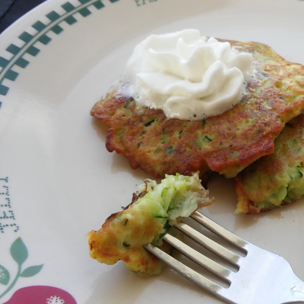 Russian Sweet Zucchini Pancakes