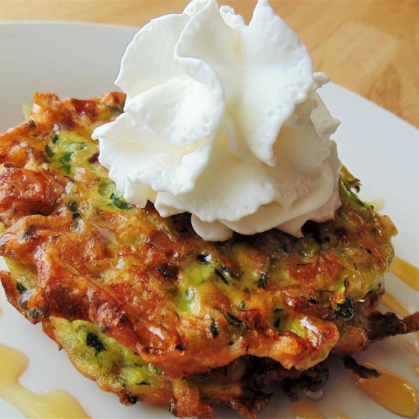 Russian Sweet Zucchini Pancakes