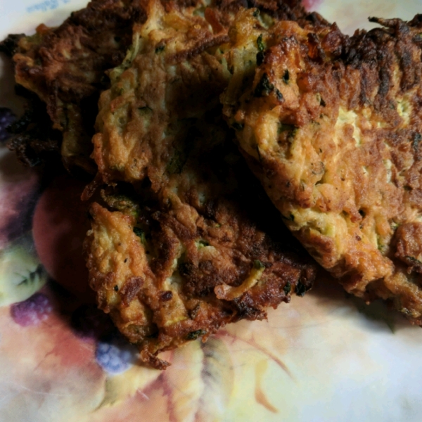 Russian Sweet Zucchini Pancakes