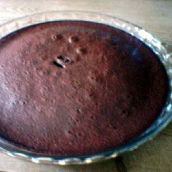 Impossible Brownie Pie