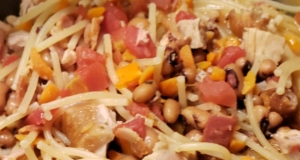 Italian Hot Turkey Sausage and Black-Eyed Peas