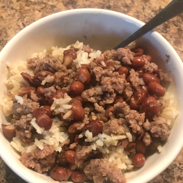 Red Beans and Rice with Sausage