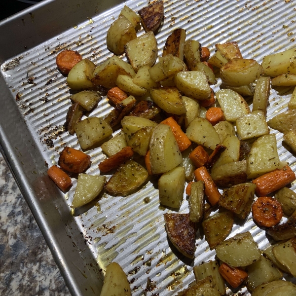 Roasted Carrots and Potatoes