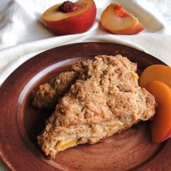 Peach Scones