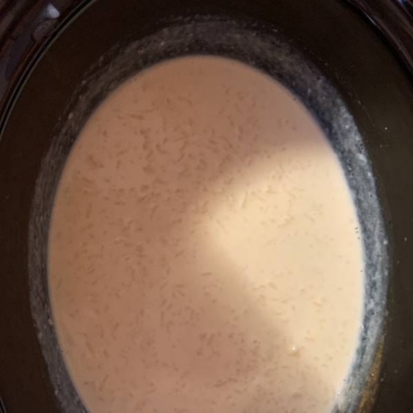 Slow Cooker Rice Pudding