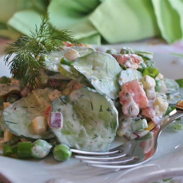 Wally's Cucumber Salad