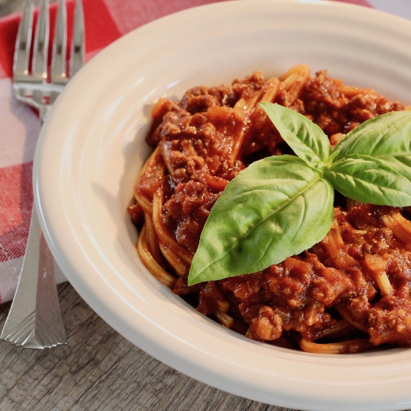 Easy Skillet Spaghetti