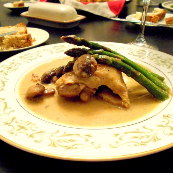 Petite Blanquette de Poulet a l'Estragon (Tarragon Chicken)