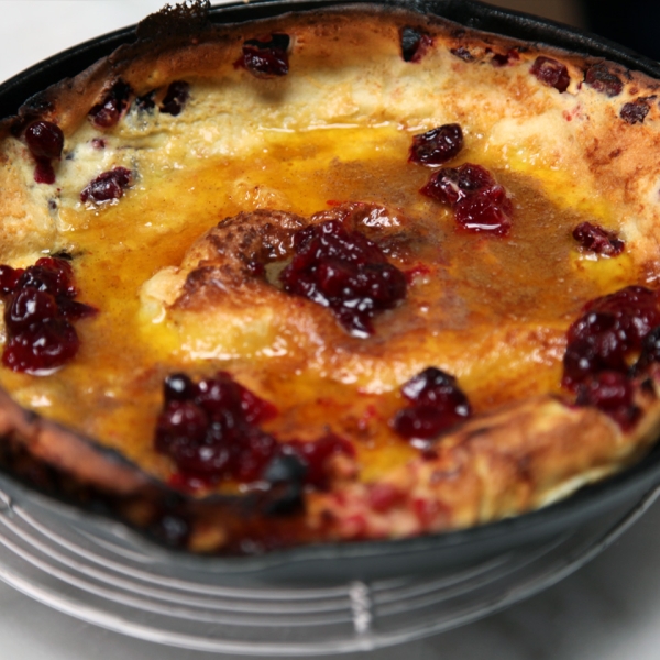 Cranberry Dutch Baby