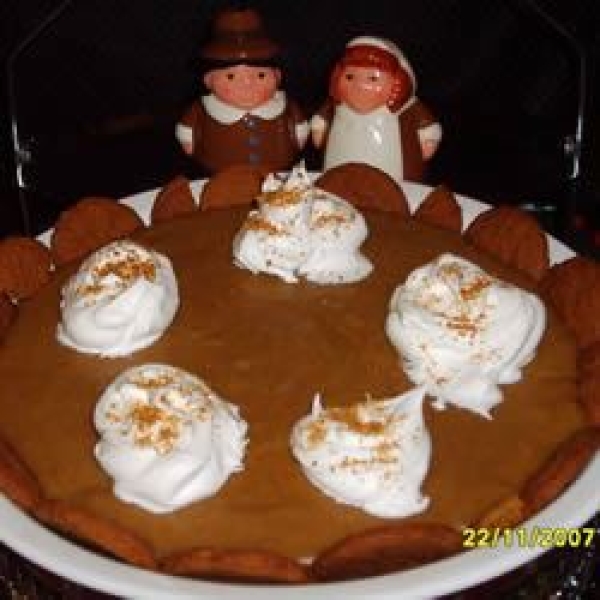 Dad's Pumpkin Chiffon Pie