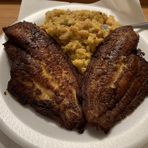 Seared Catfish Creole