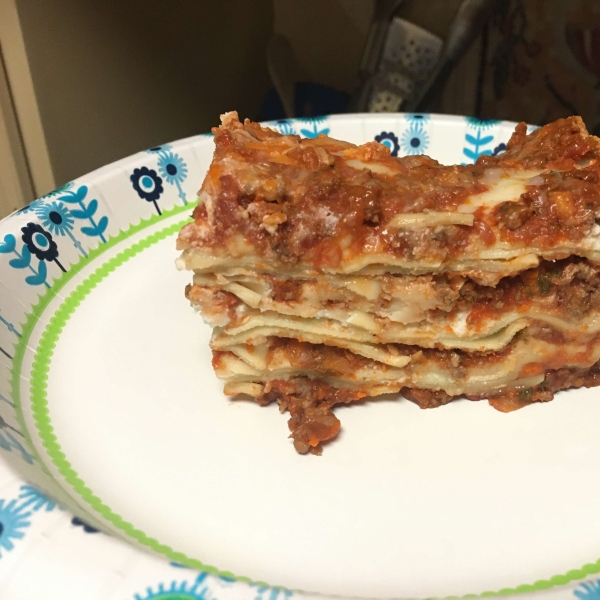 Healthier World's Best Lasagna