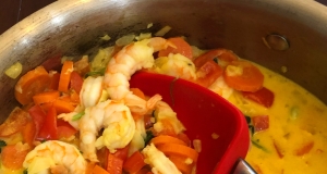 Coconut Milk Shrimp Soup