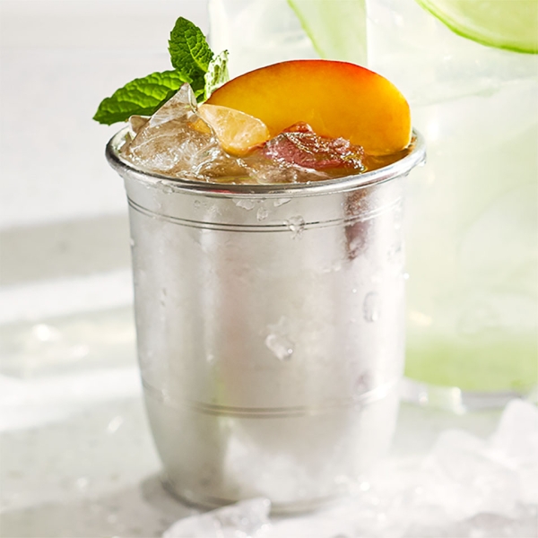 Peachy Rye Julep