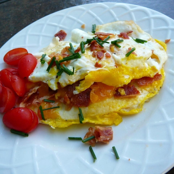 Laura's Breadless Fried Egg Sandwich