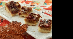 Butter Tart Shortbread Bars