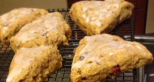 Pumpkin-Cranberry Scones