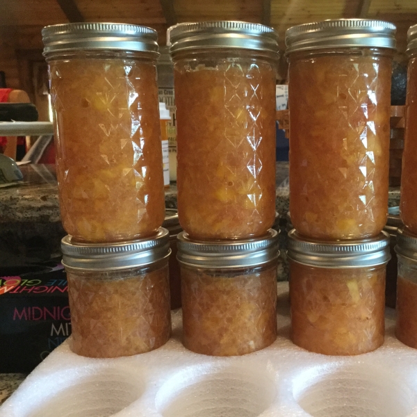 No-Sugar Peach Preserves