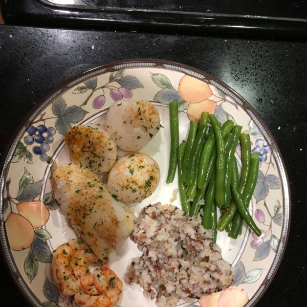 Seafood Bake for Two