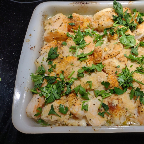 Seafood Bake for Two