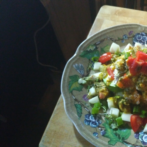 Peruvian Potato-Chicken Salad (Causa Rellena)