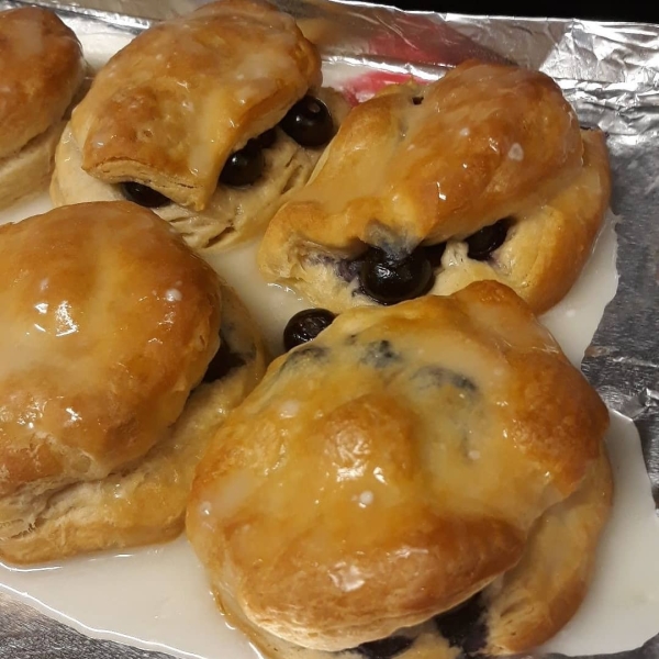 Blueberry-Lemon Breakfast Biscuits