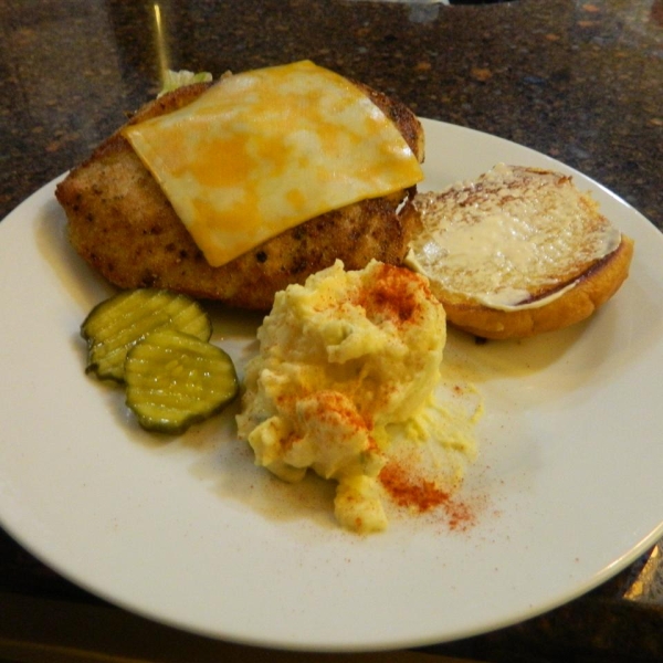 Two-Handed Crispy Fried Chicken Sandwiches