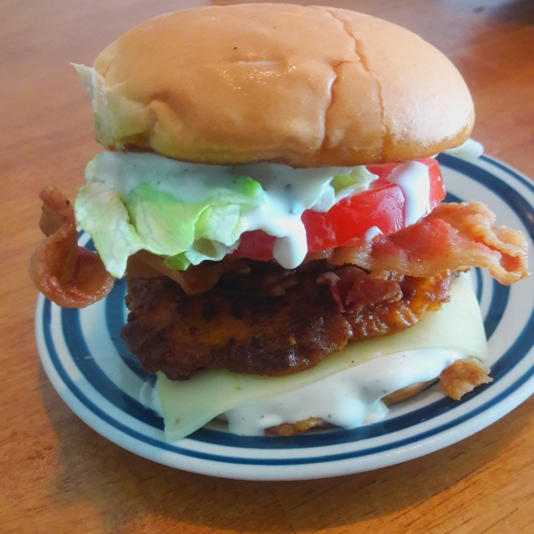 Two-Handed Crispy Fried Chicken Sandwiches