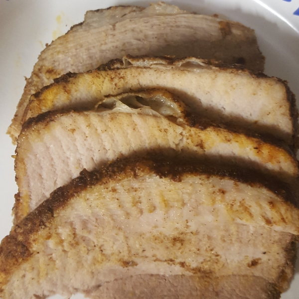 Orange-Cinnamon Pork Sirloin Roast