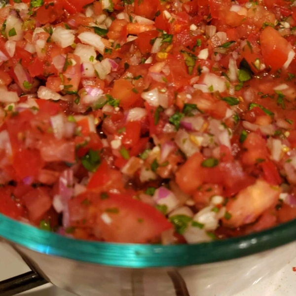 Spicy Fresh Tomato Salsa
