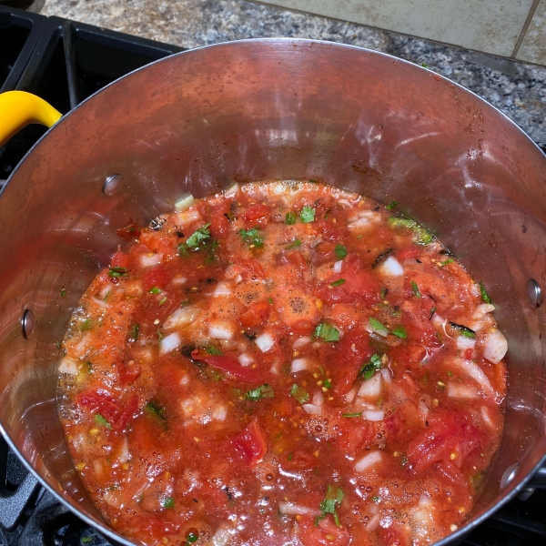 Spicy Fresh Tomato Salsa