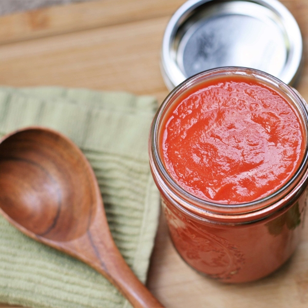 Homemade Tomato Puree