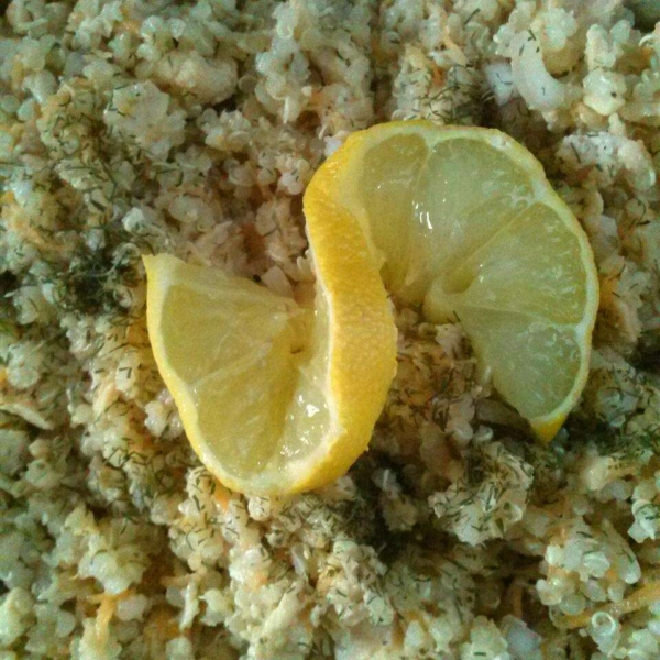 Quinoa with Salmon and Swiss Chard