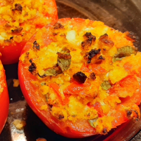 Goat Cheese Stuffed Tomatoes