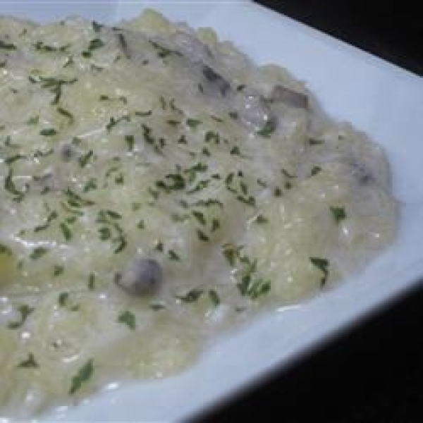 Creamy Mushroom Spaghetti Squash