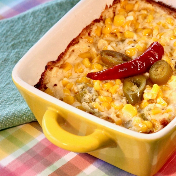 Hot Cream Cheese Corn Casserole