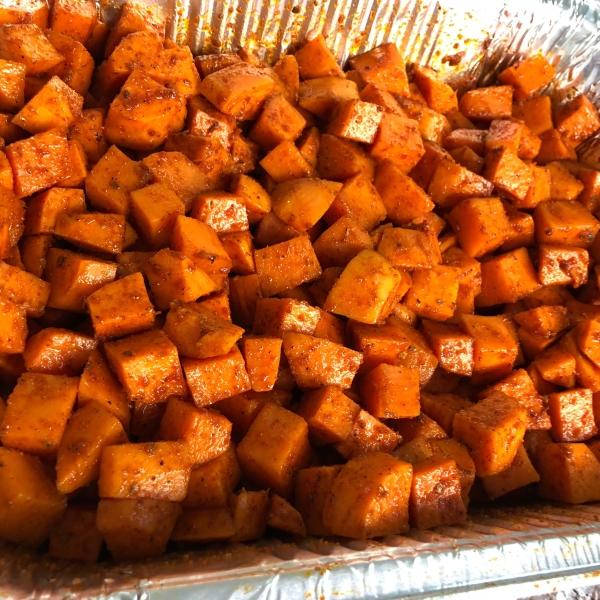 Sweet and Spicy Sweet Potatoes