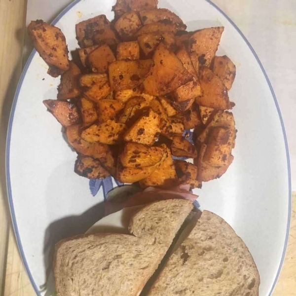 Sweet and Spicy Sweet Potatoes