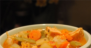 Lower Fat Chicken Vegetable Soup