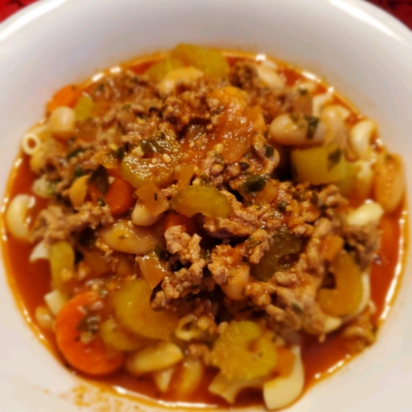 MeMe's Pasta Fagioli