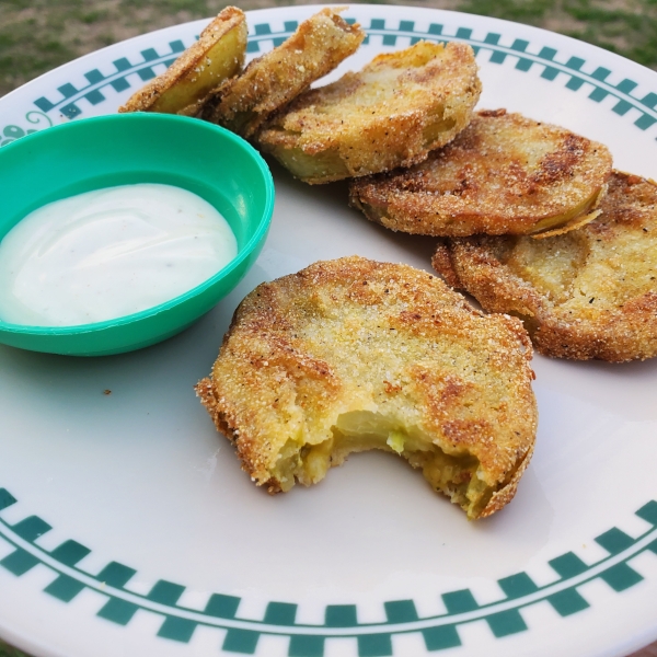 Kentucky Style Fried Green Tomatoes