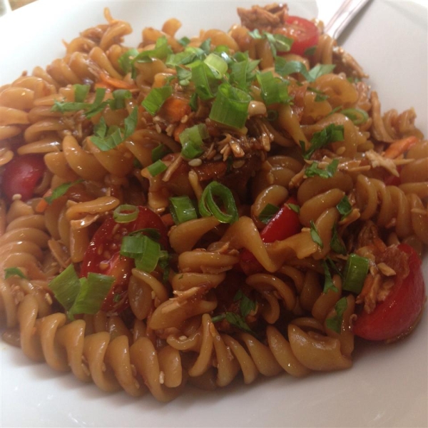 Sesame Chicken Pasta Salad