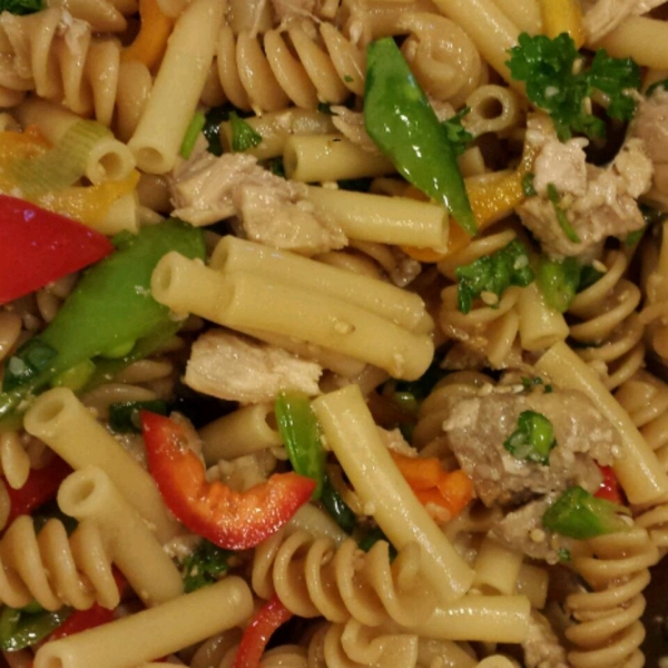 Sesame Chicken Pasta Salad