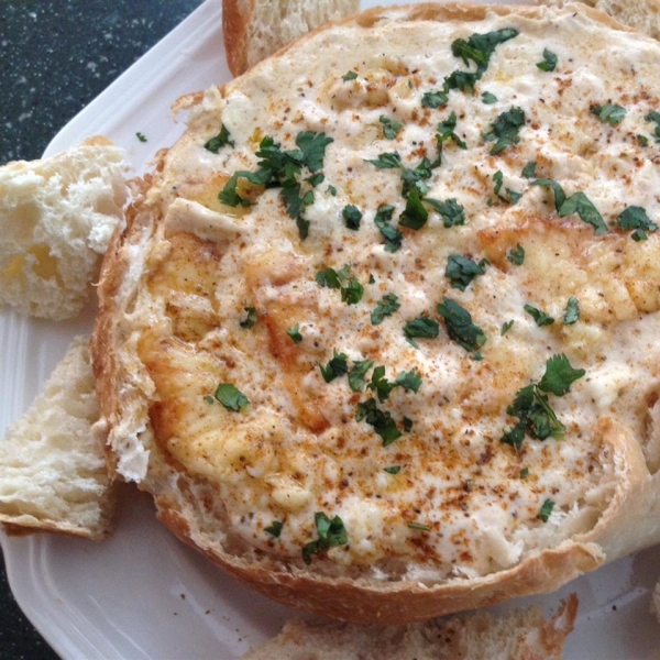 Joelle's Famous Hot Crab and Artichoke Dip